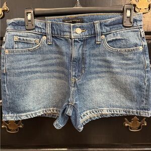 Blue Denim Shorts